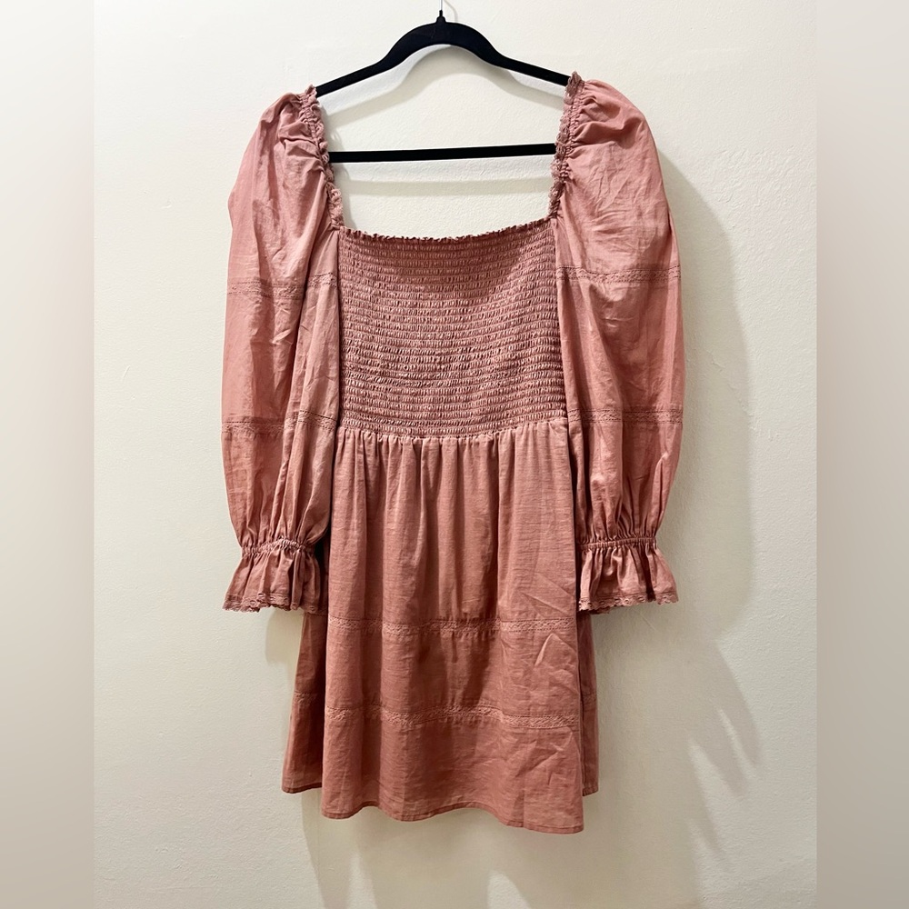 Reformation Dunes Dress in Praline, Size 4